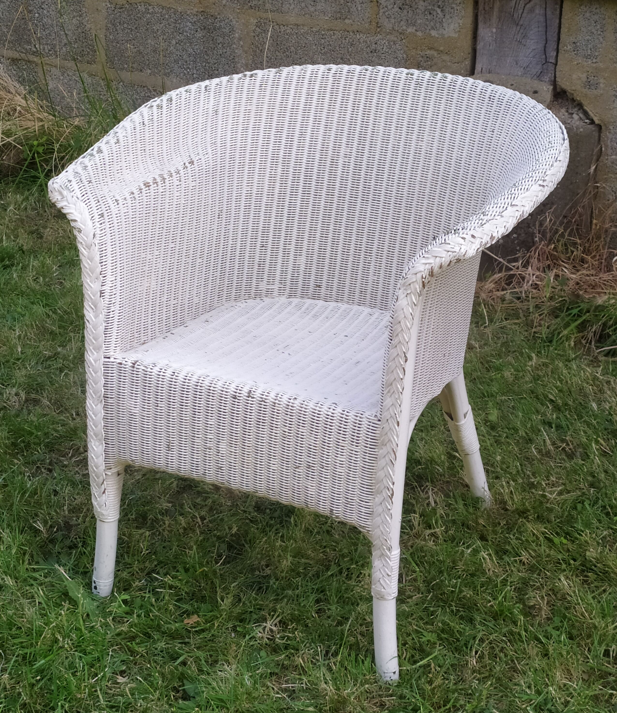 Lloyd Loom armchair