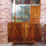 Renovated art deco highboard, Poland 1940