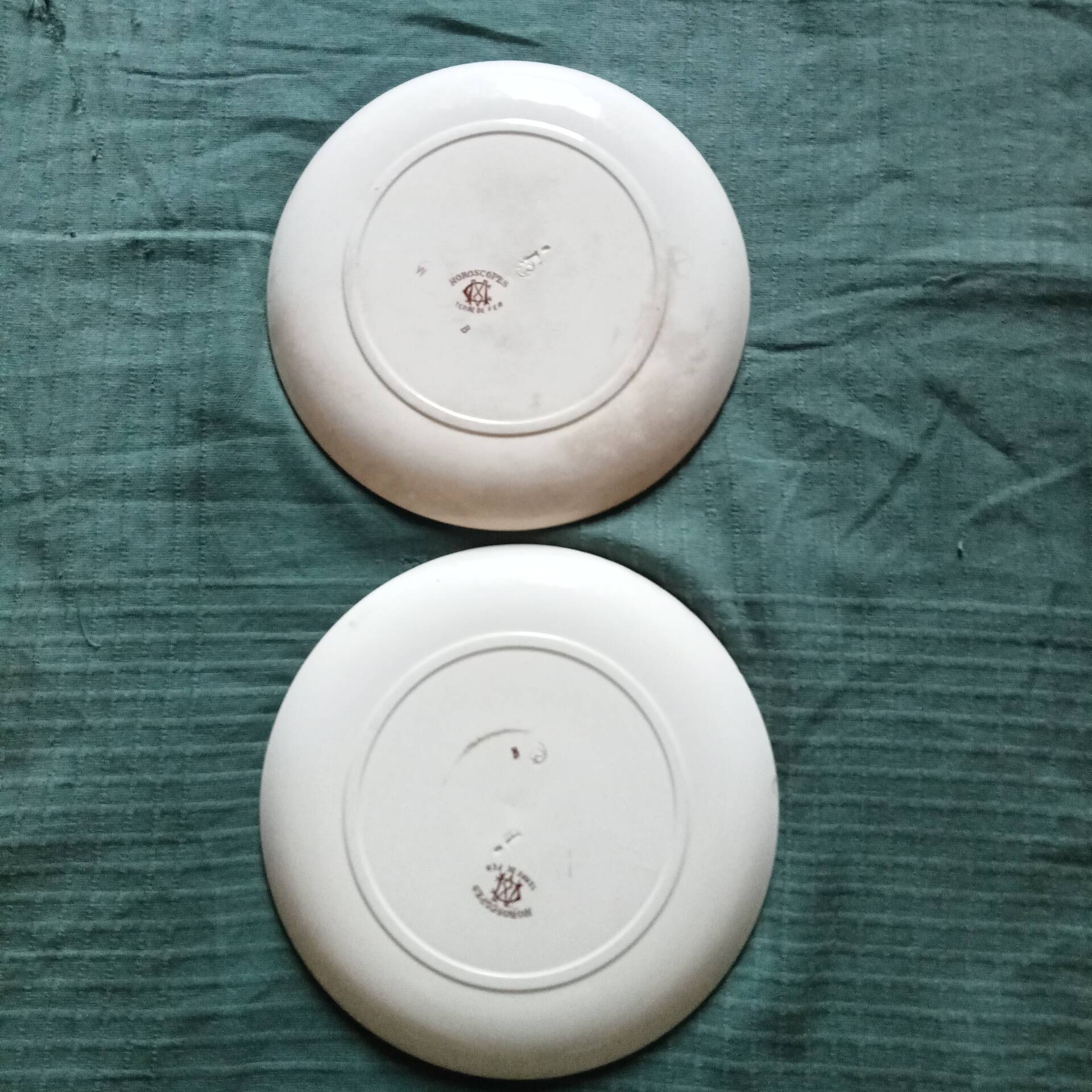 Horoscope plates
