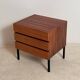 Chest of drawers or bedside table in rosewood 1950