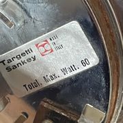 Targetti Sankey vintage opaline pendant light
