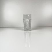 Set of 5 Bohemian cut crystal highball glasses, Czech Republic