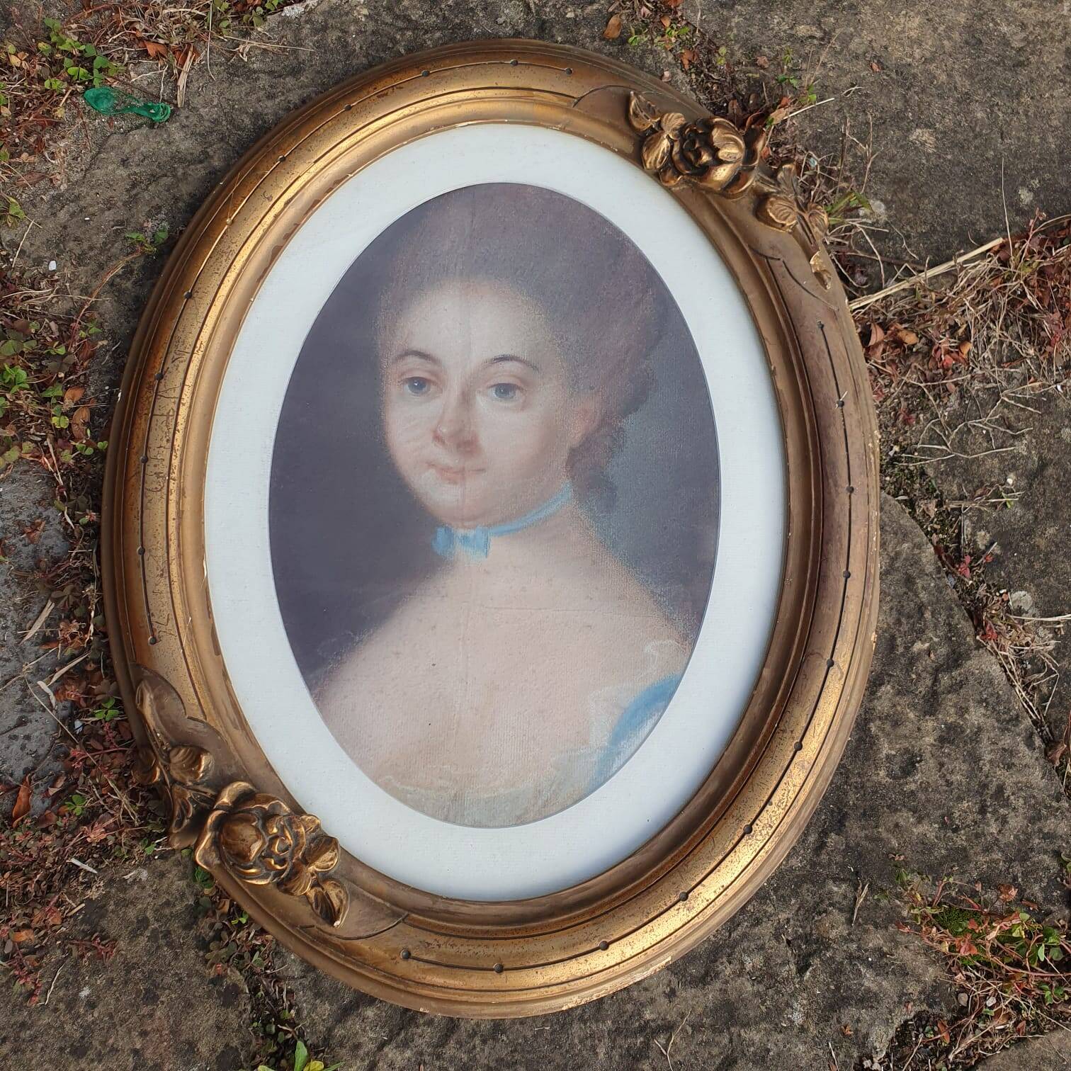 Pastel late 18th century early 19th century