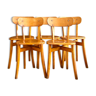 Set of 5 bistro chairs
