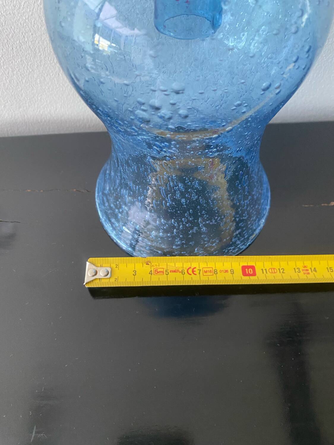 Lavender Blue Glass Tealight Holder