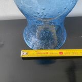 Lavender Blue Glass Tealight Holder