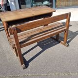 Old school desk for children
