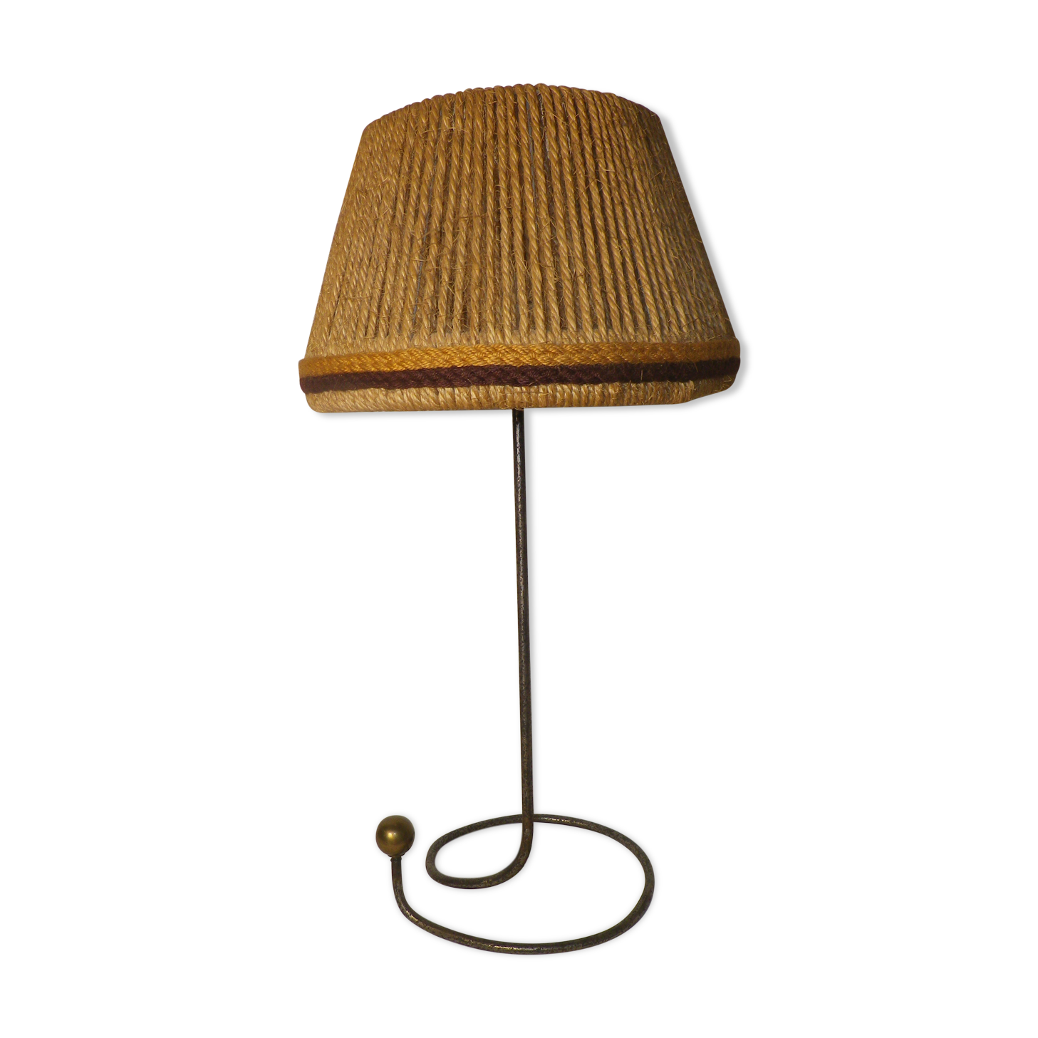 brutalist lamp 1950 1960 france