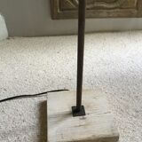 Wooden floor lamp