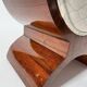 Art Deco Stool in Rosewood Veneer, France, 1930s