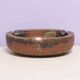 Brown ceramic ashtray bowl Axella