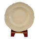 Round serving dish in Gien earthenware "Rocaille" collection