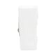 White ceiling lamp Czechoslovakia Kamenický Šenov 1960s Mid-Century Modern