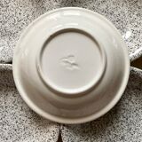 Black and white hollow plates 80s