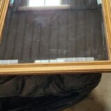 Miroir de style ancien cadre dorure 90x60cm
