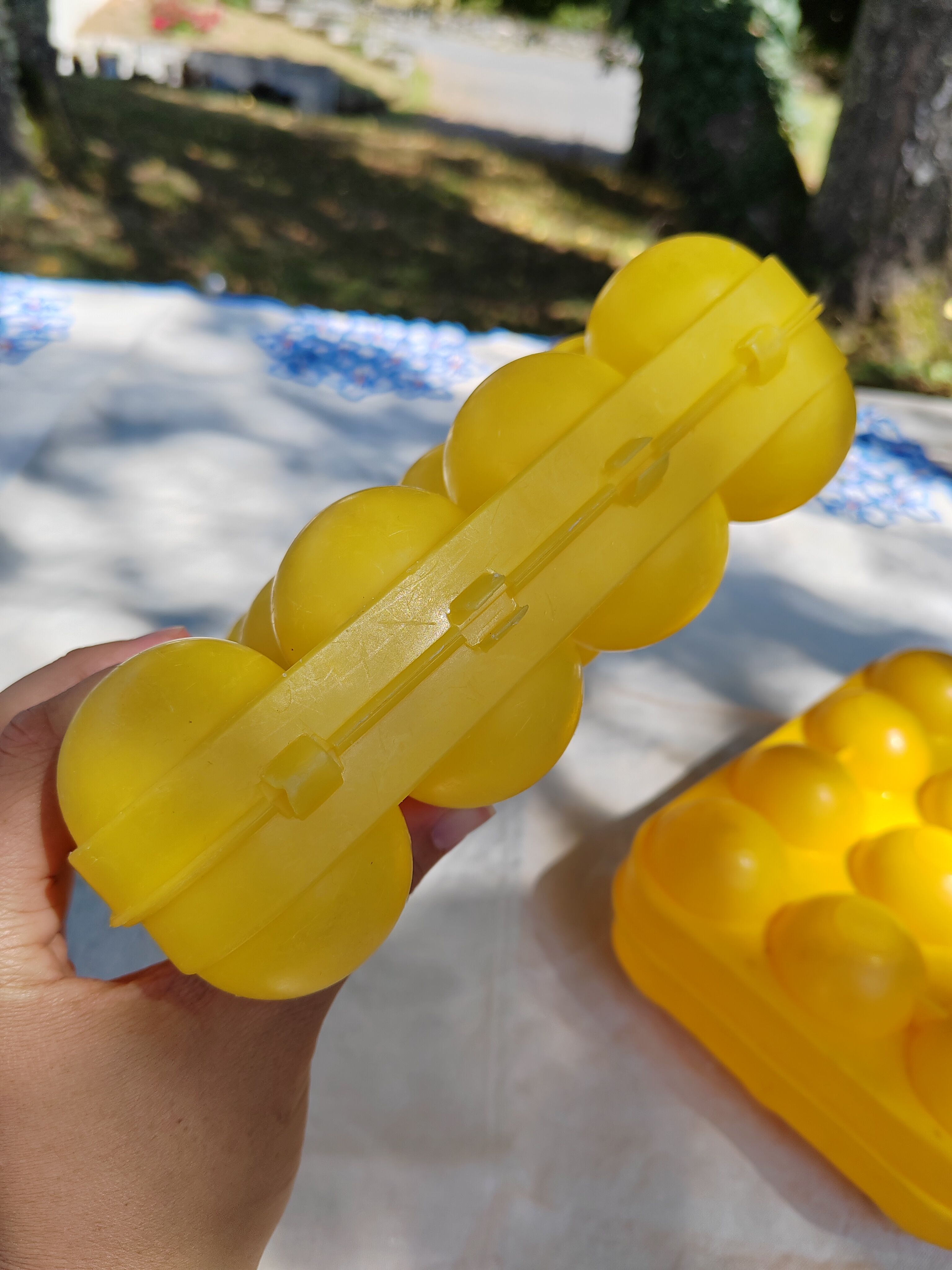 Set of 2 egg cartons 70s 80s