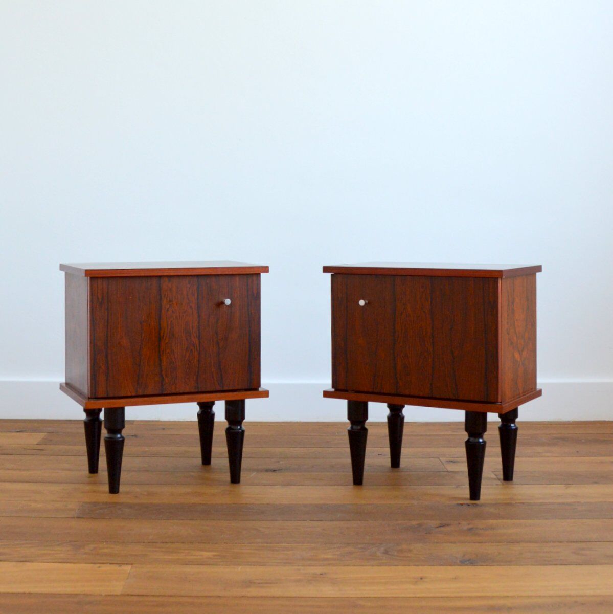 Pair of vintage bedside 1960s