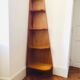 Corner bookcase