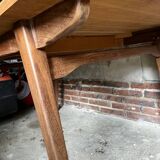 Dining table vintage compass legs