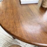 Round oak table 1950