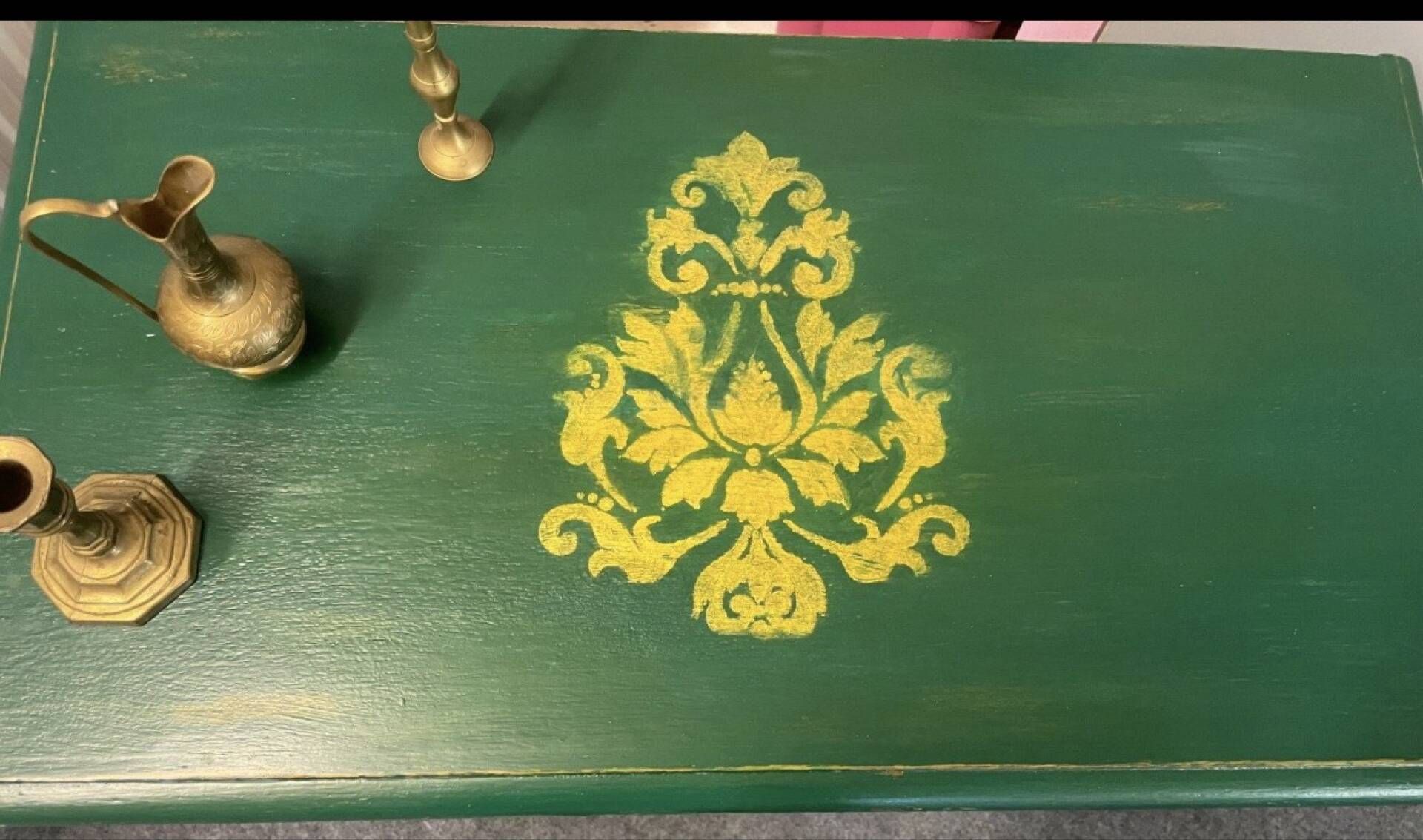 Commode Light & Green“ – handaufgearbeitetes Shabby-Chic-Unikat