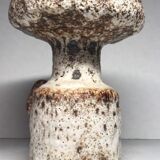 Vase original fat lava forme bougeoir a main vintage Vallauris