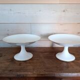 Pair of cake stands – Limoges B & Compagnie – Stamp M Blood
