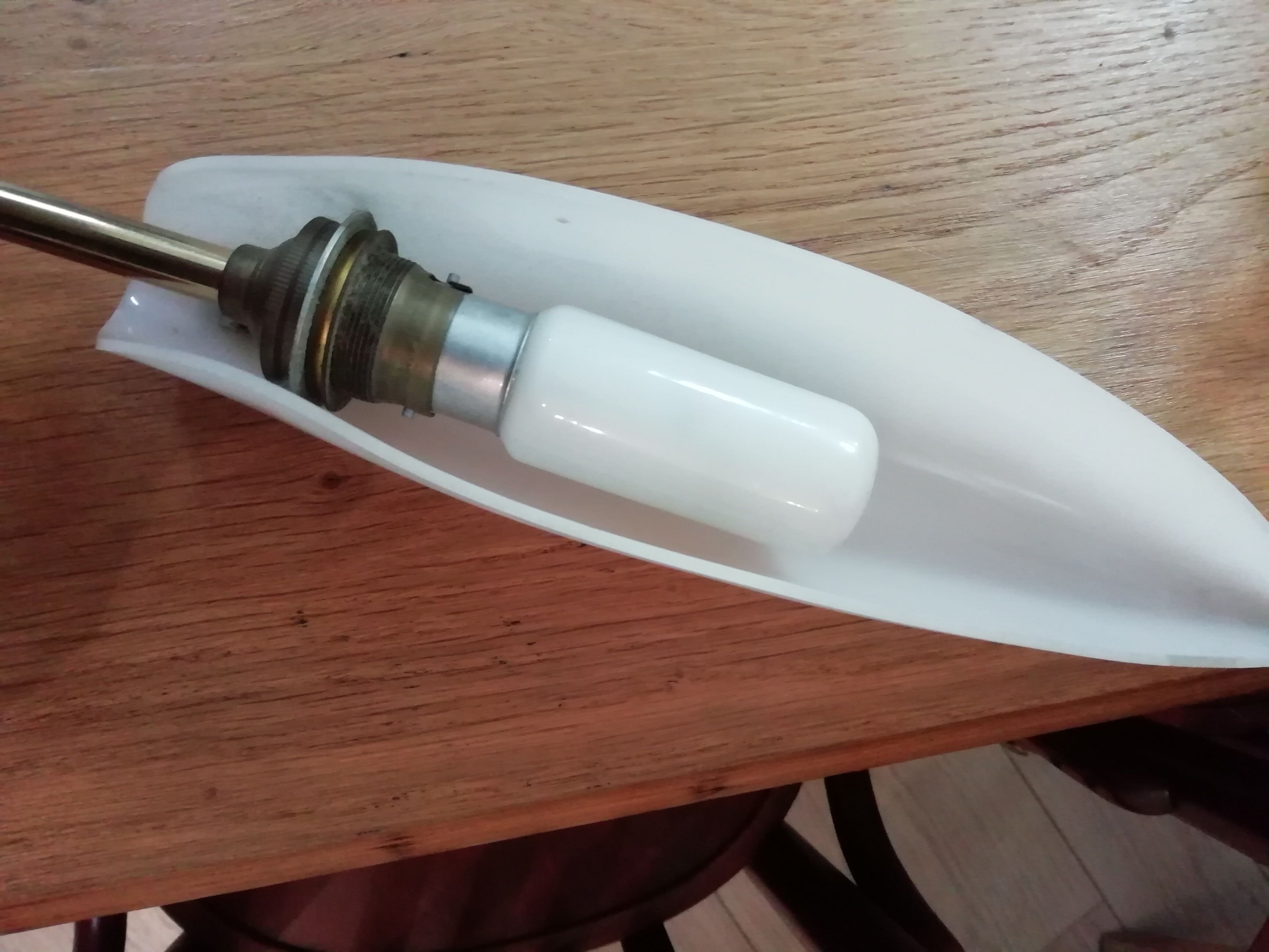 Pair of "60 years" wall light