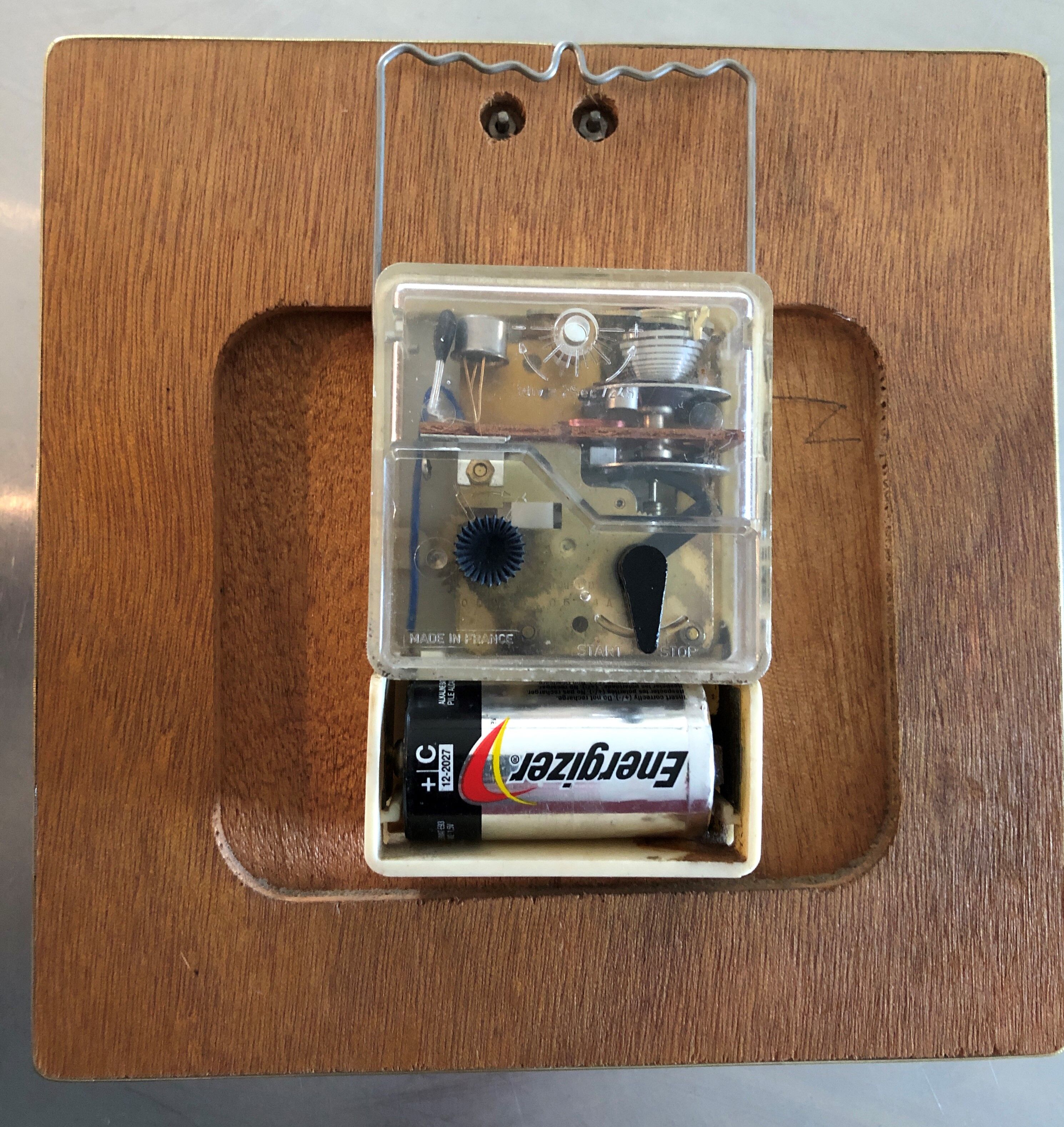 Vintage wall pendant Star formica red 60s