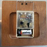 Vintage wall pendant Star formica red 60s