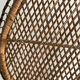 Emmanuelle armchair in rattan 60s