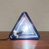 Postmodern triangular table lamp by Daniels Design for Ottika, 1980s.