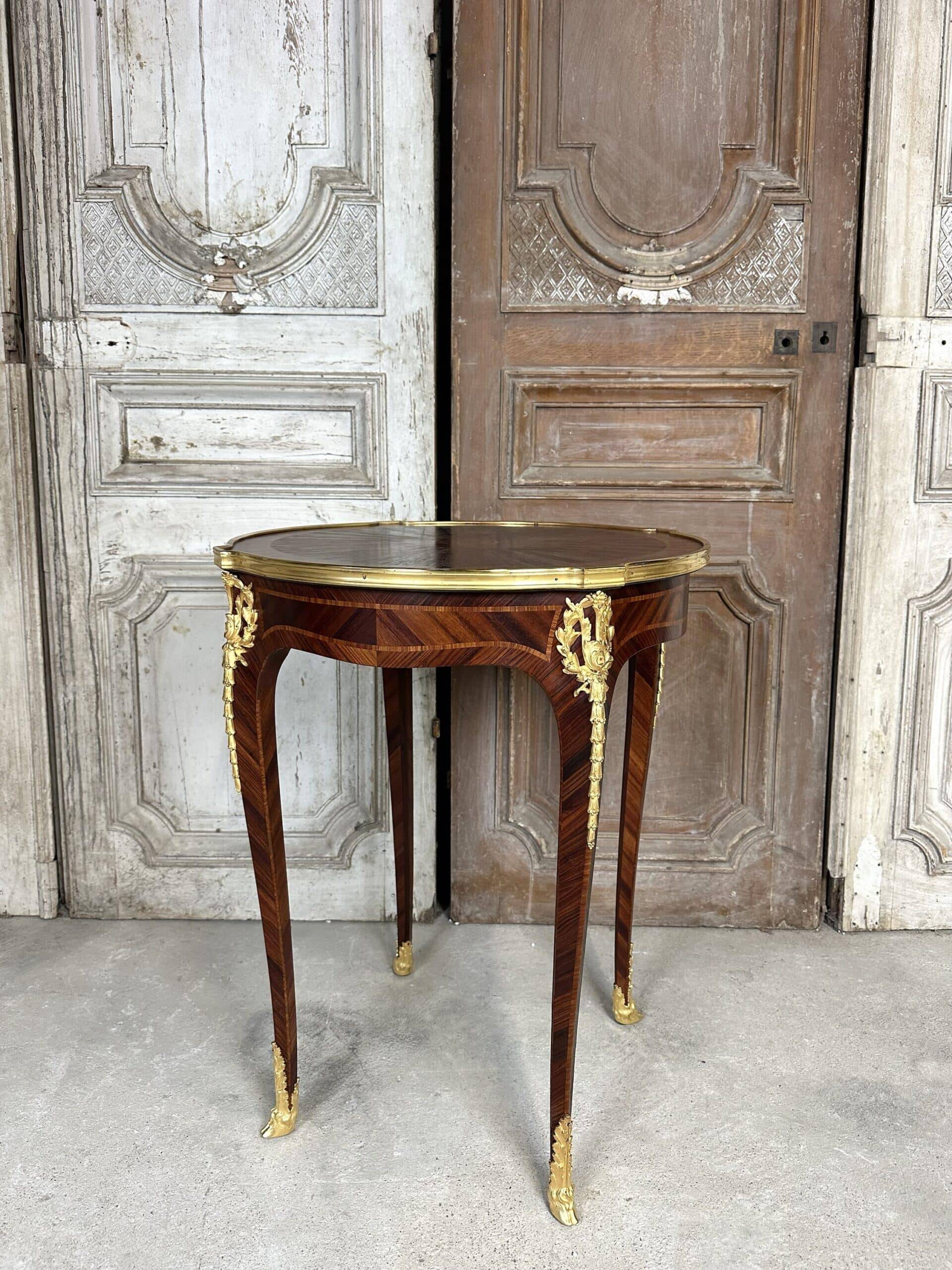 Napoleon III style gueridon from the late 19th century.