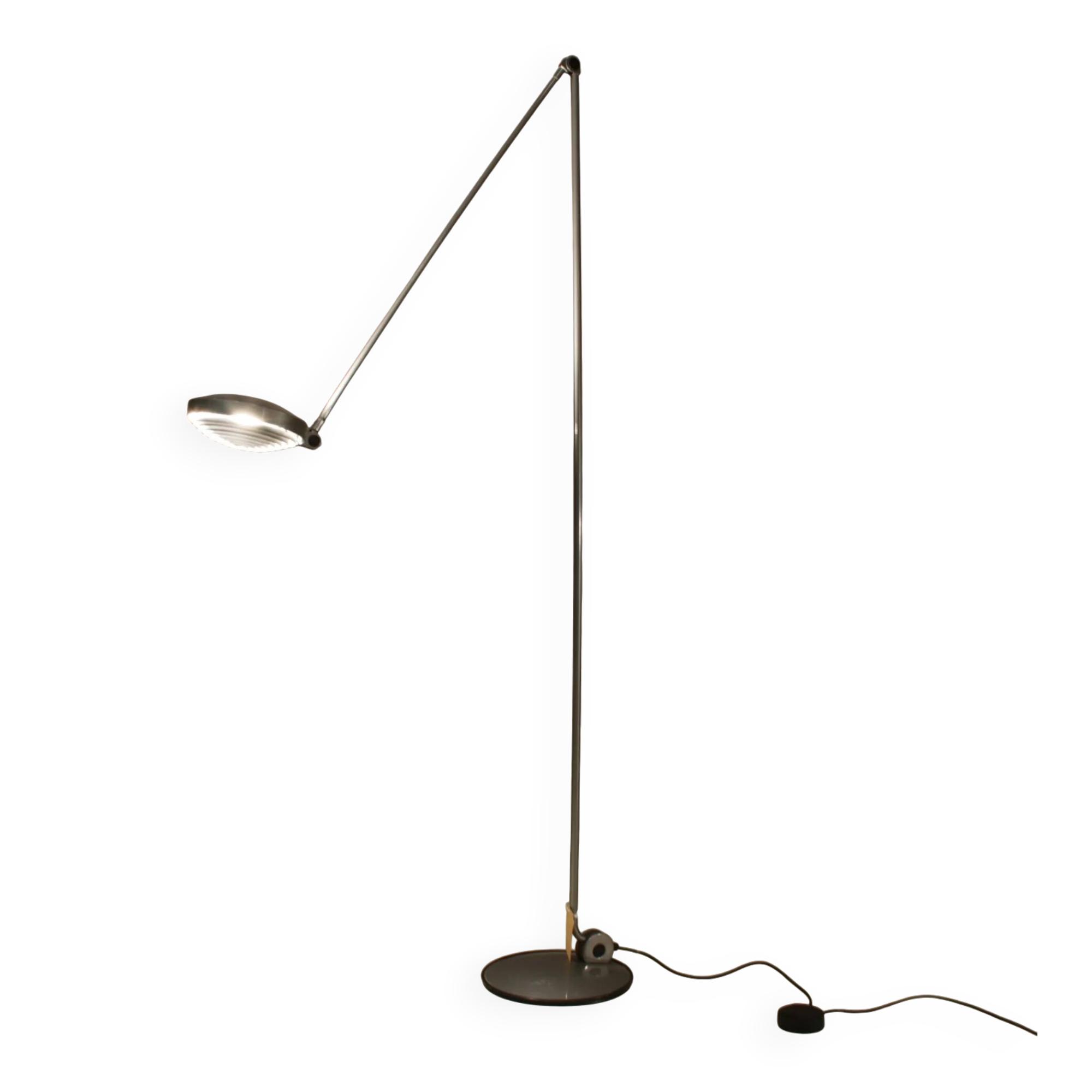 1980s “Elle 55” floor lamp by Tommaso Cimini for Lumina, Italy