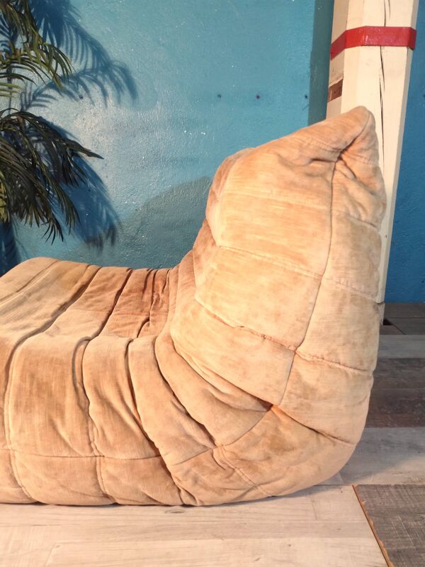 Fauteuil chauffeuse Togo 1980s