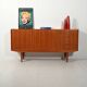 Buffet scandinave en teck, années 1950-60