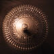 Vintage glass ceiling or wall lamp, Italy, 1960s