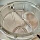 1950s frosted glass ice bucket