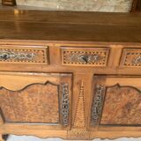 Louis XV walnut sideboard, 19th century