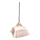 Pink opaline pendant light