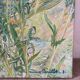 Le pied de coquelicots blanches, signé Maurice Bouillot 1972