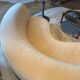 Sofa 190 teddy mohair sable pierre augustin rose