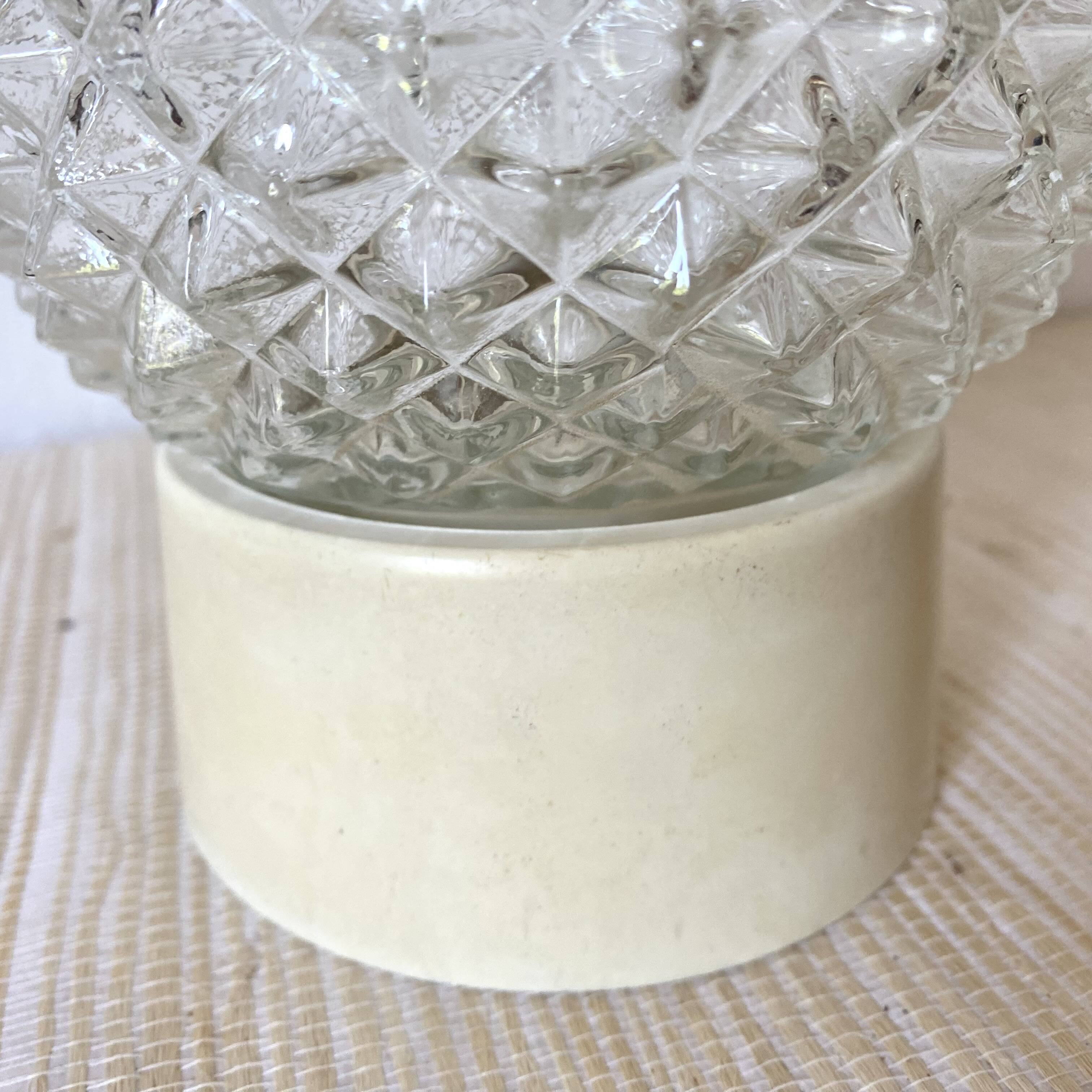 Plafonnier  pomme de pin années 60