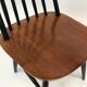 Set of four chairs