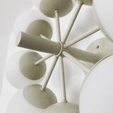 Opaline Sputnik chandelier by Kaiser Leuchten