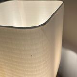 Pair of white and green marble lamps, 1970's