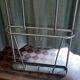 Aluminum floor coat rack