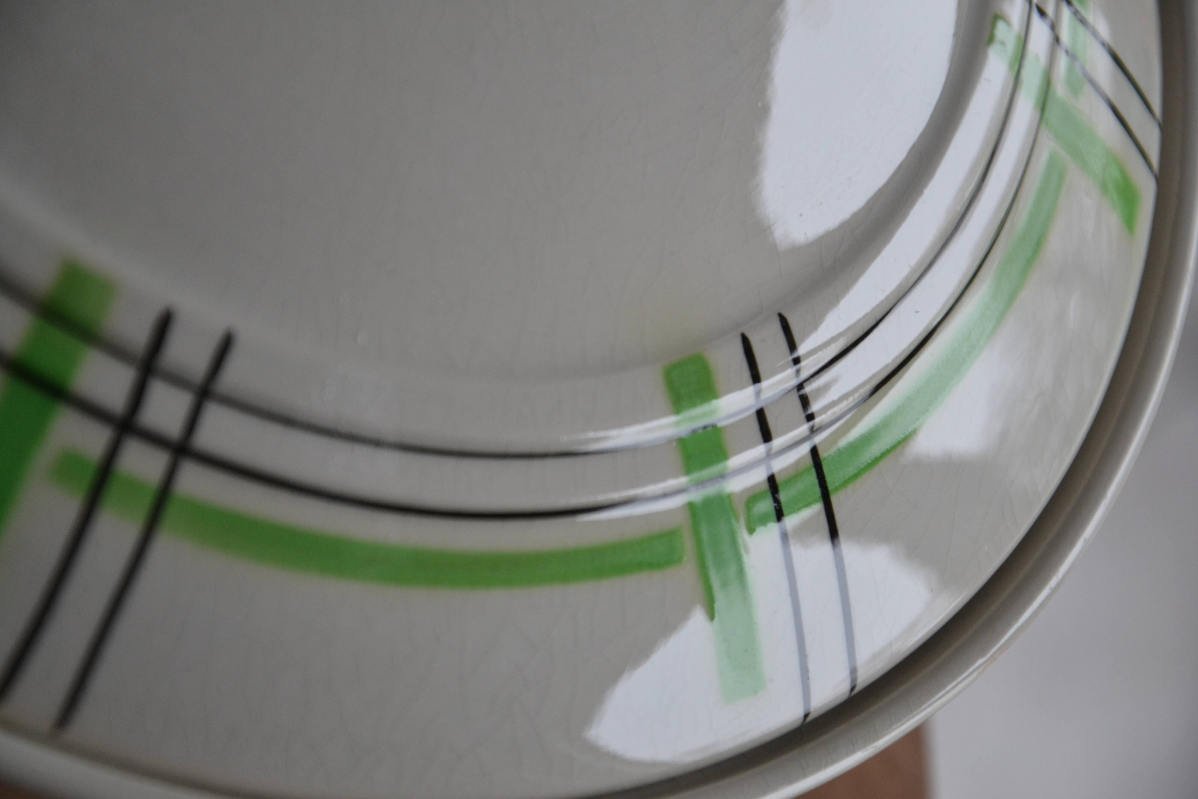 Ceranord St Amand tiled soup tureen