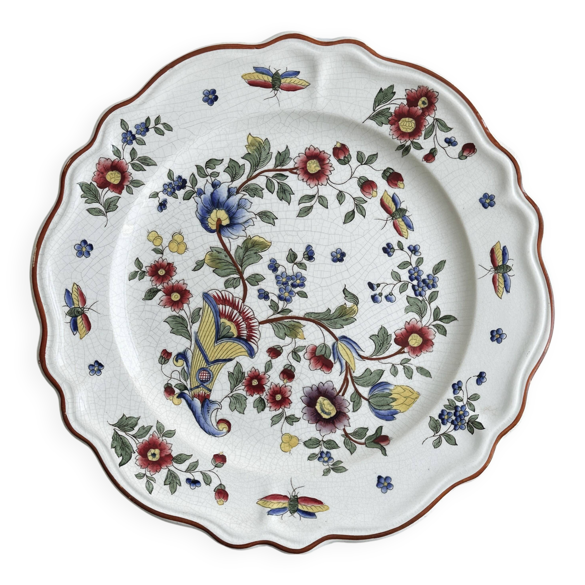 Hand painted plate