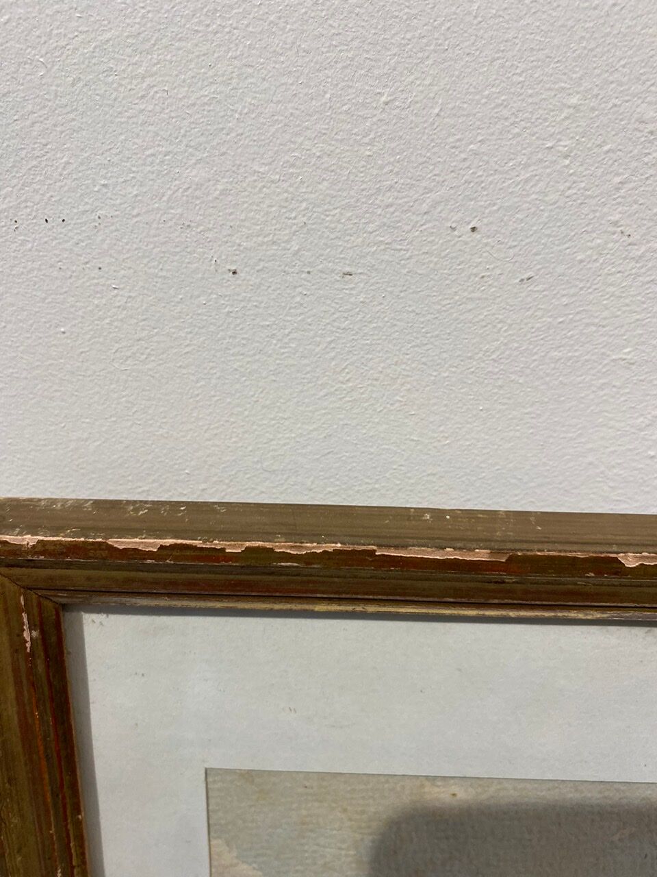 Old painting, Marine, signed and dated 1933